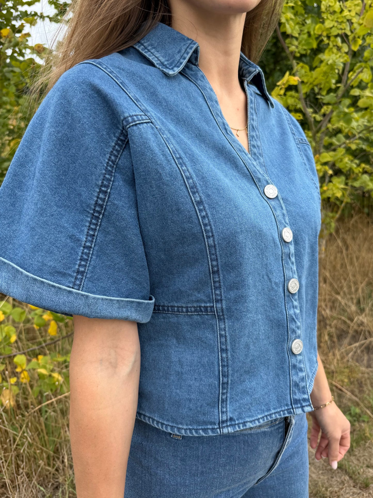 Daphnea jeans vest