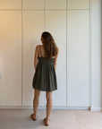 Noa short dress Kaki