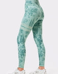 The Printed One Legging Green