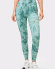The Printed One Legging Green