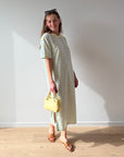 JDY Terry dress Blue/Yellow
