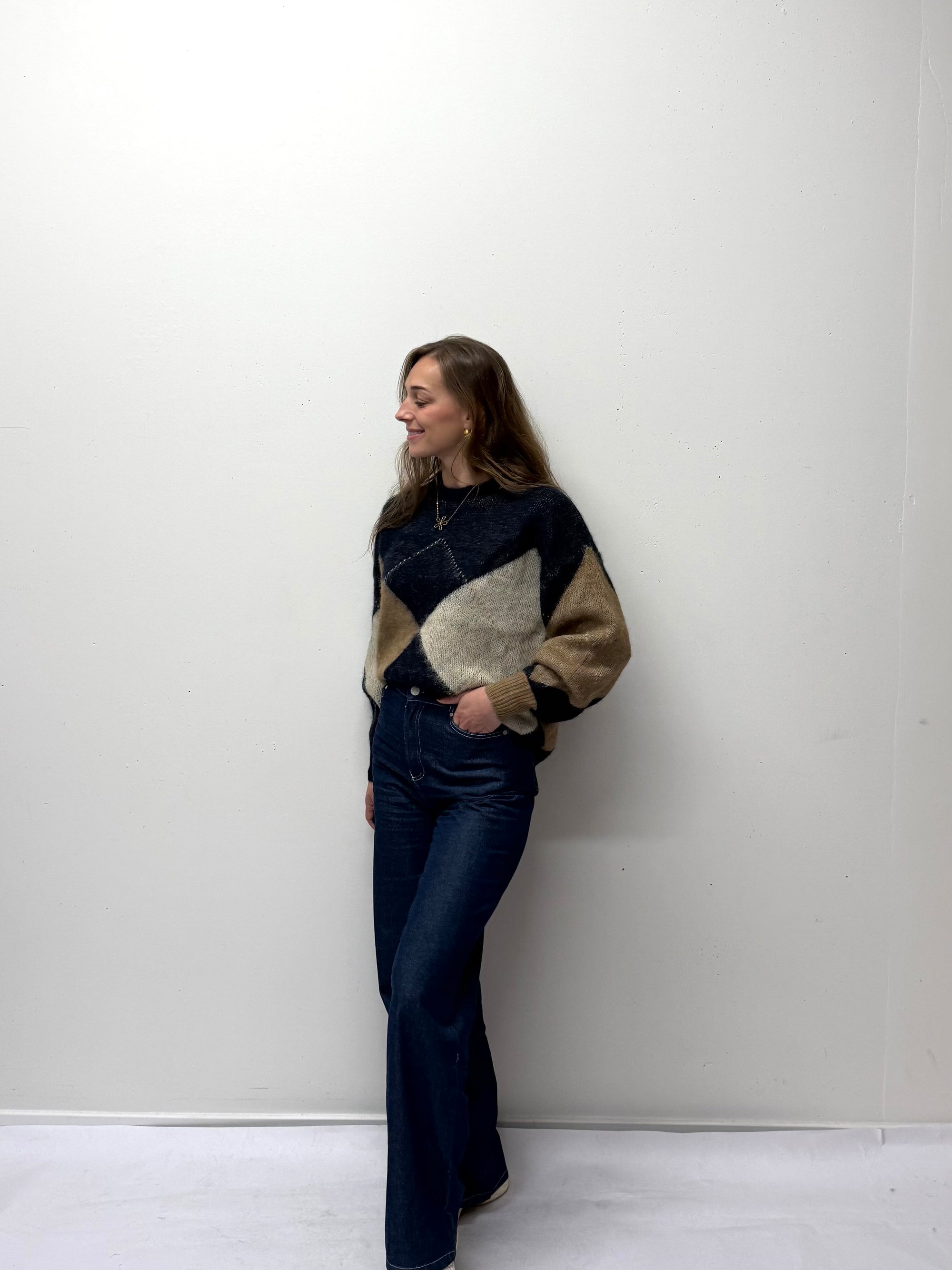 Only Noeme Knit blauw