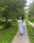 JDY Nora dress blue