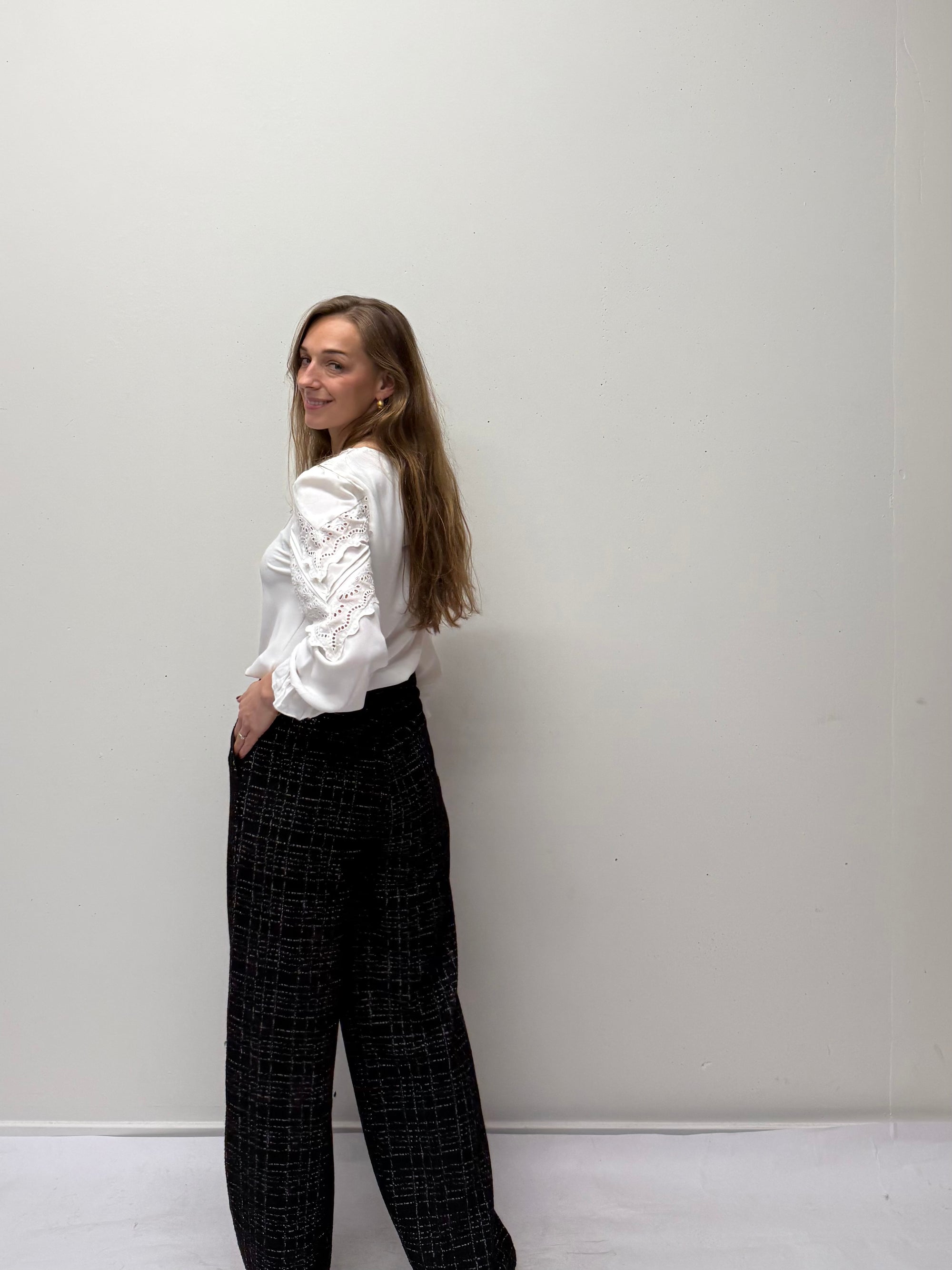 JDY Dorit pants black