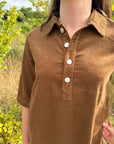 Only Gry dress brown