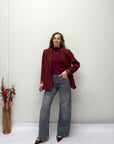 Liv blazer bordeaux