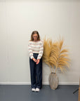 Only Geena knit stripe Rood
