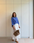 Ichi Jalba Blouse Blue