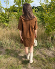 Only Gry dress brown