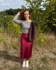 Ichi Cella knit brown