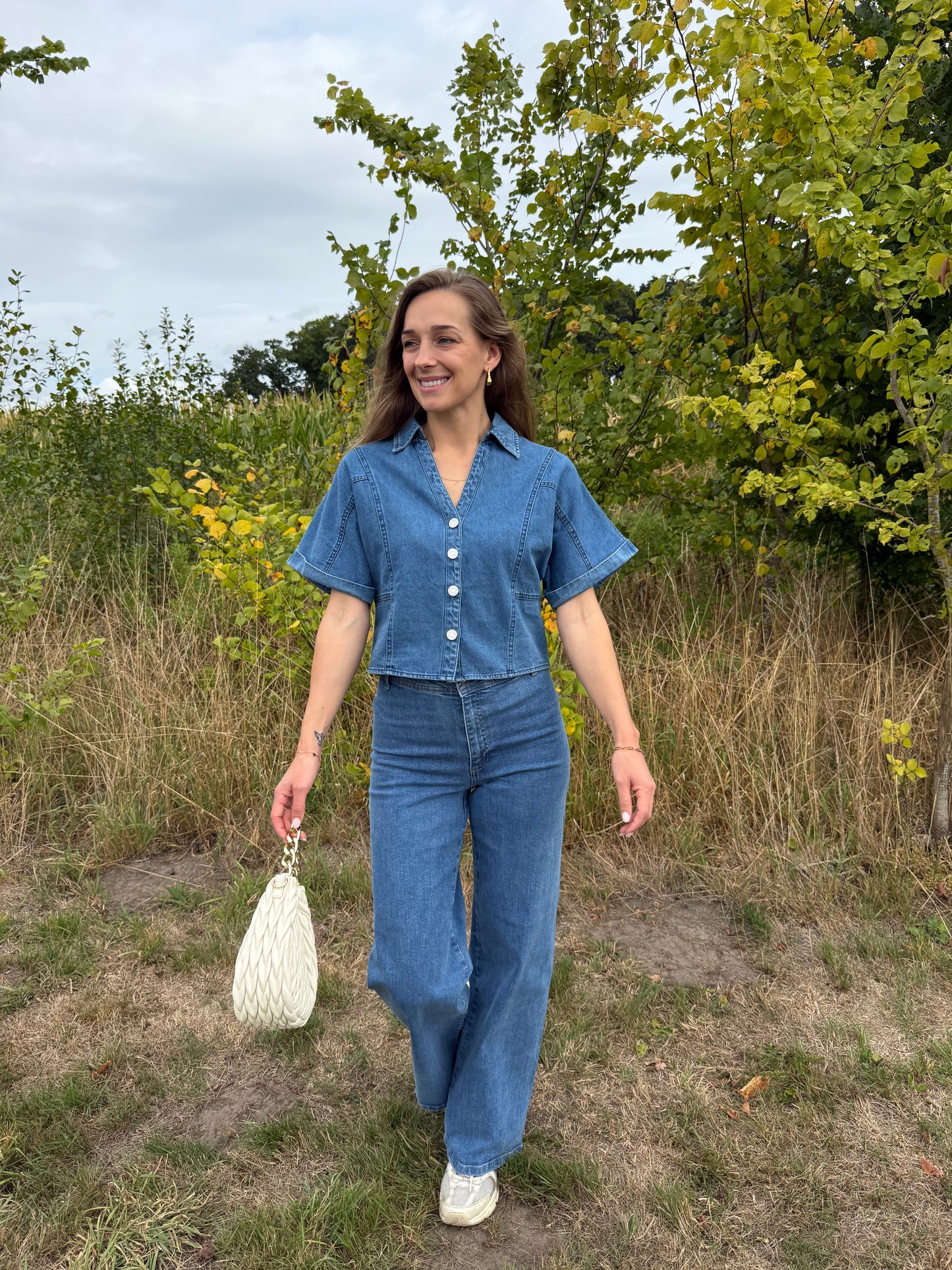 Daphnea jeans vest