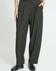 Ichi Fava Barrel broek Green