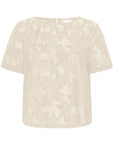 ICHI Mania top beige