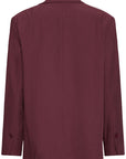 Ichi Fava blazer bordeaux