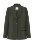 Ichi Fava Blazer green