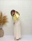 JDY Aya Maxi Skirt Crème