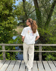 ICHI Hezano pants ecru