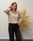 Ichi Dasila pull beige