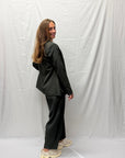 Ichi Fava Barrel broek Green