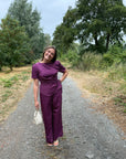 Riva set plum