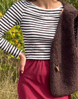 Ichi Cella knit brown
