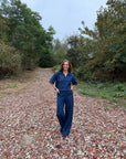 Denim set dark blue