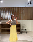 Jdy Yaya top brown