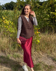 Ichi Cella knit brown