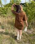 Only Gry dress brown