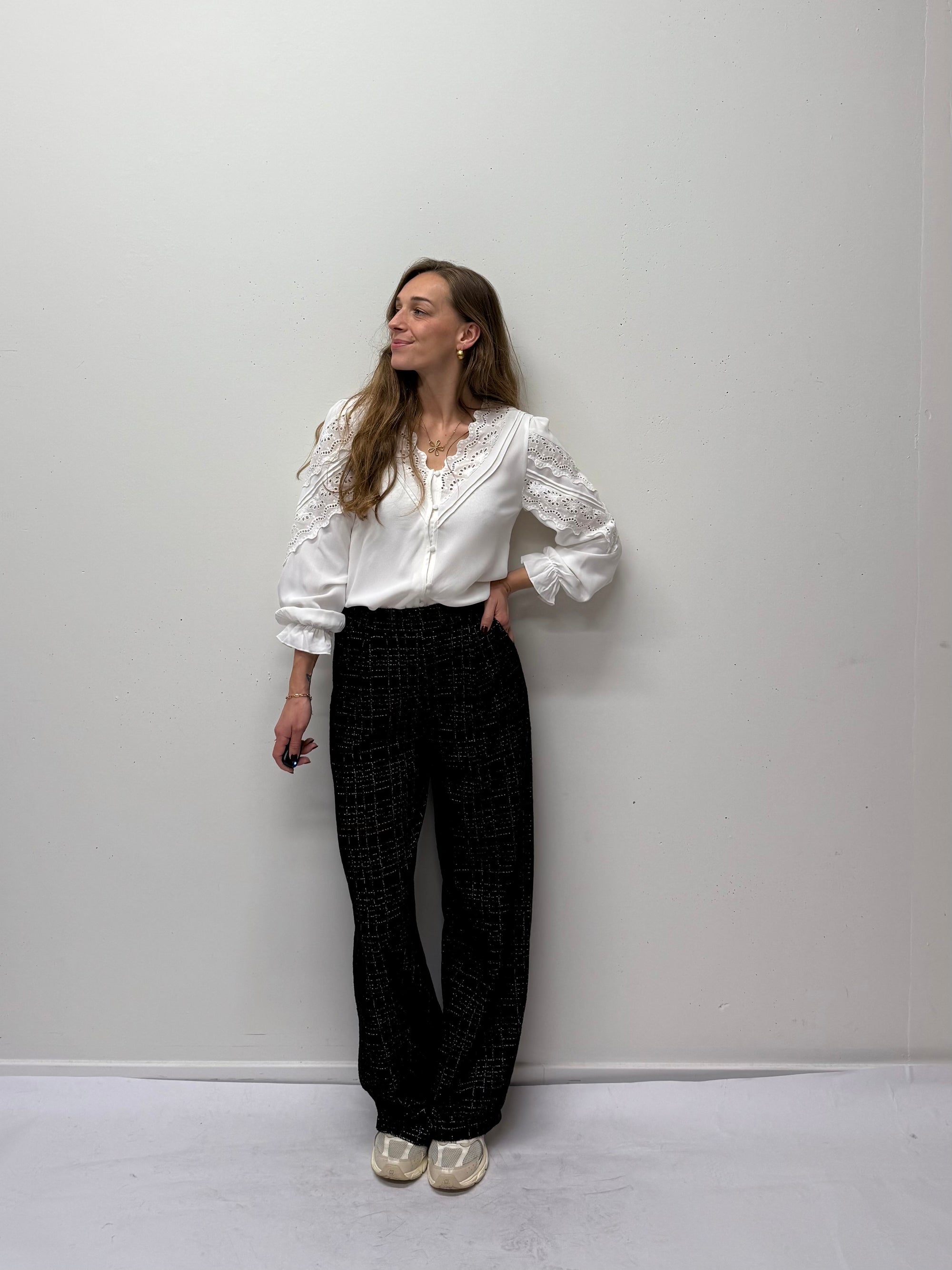 JDY Dorit pants black
