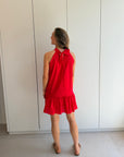 Mila dress red TU