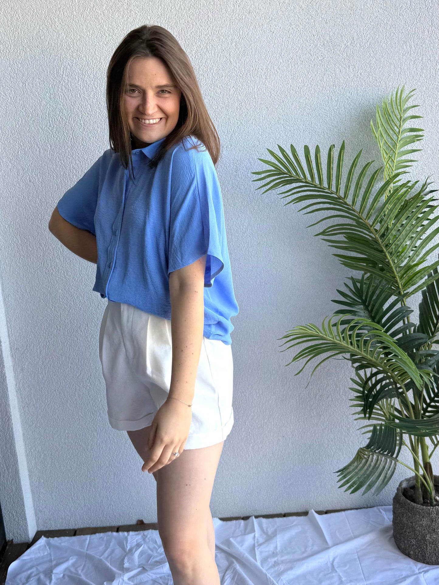Suze Blouse Blue TU