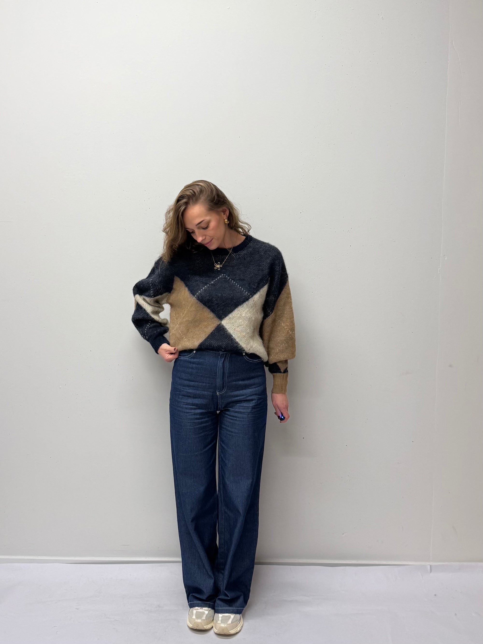 Only Noeme Knit blauw