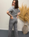 Jdy vanessa midwaste jeans grey