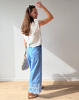 JDY Marina Pants Blue
