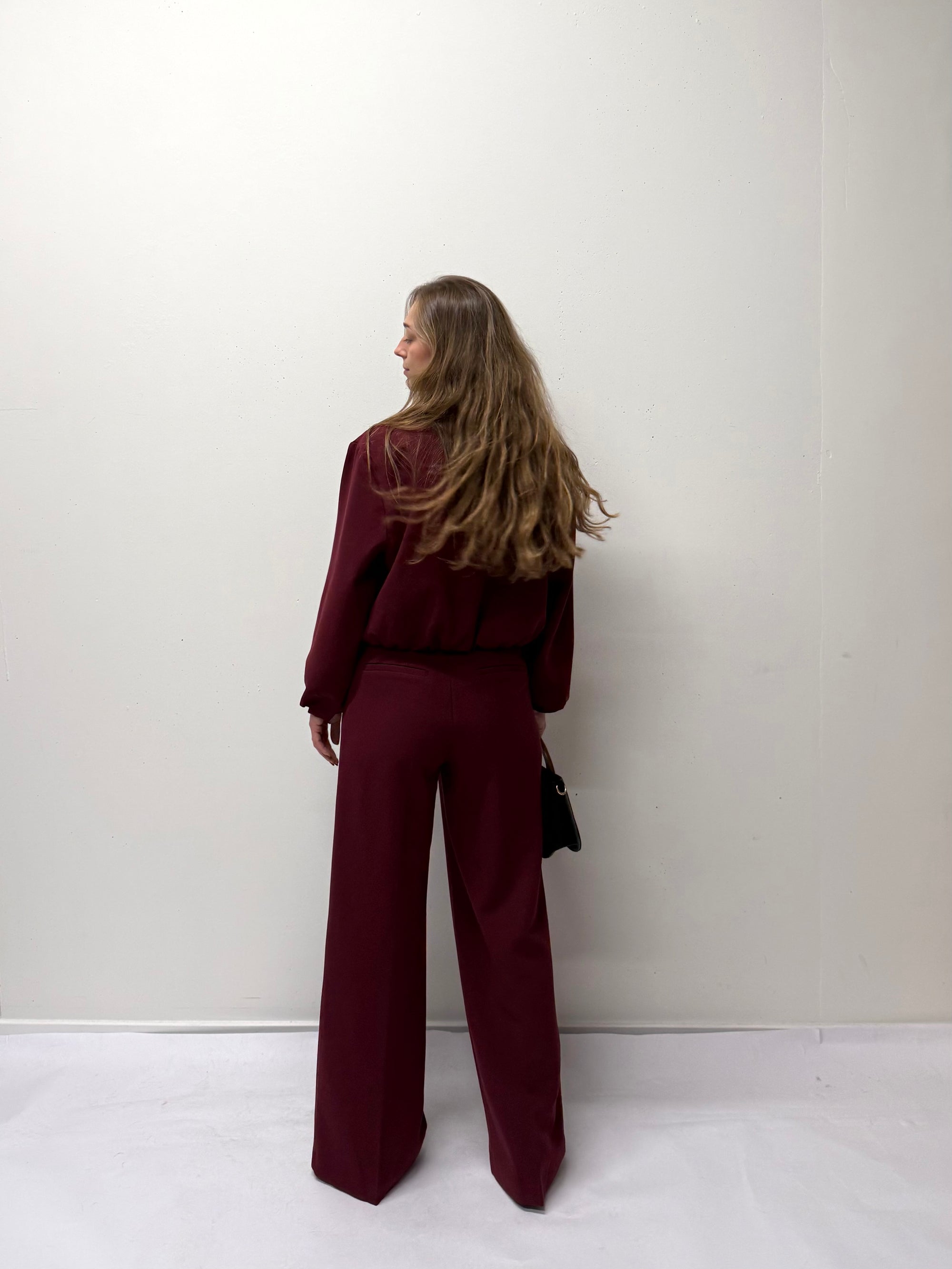 Mona Pants Bordeaux