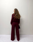 Mona Pants Bordeaux