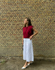 JDY Mara top bordeaux