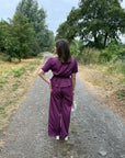 Riva set plum