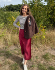Ichi Cella knit brown