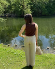JDY Uffa top Brown