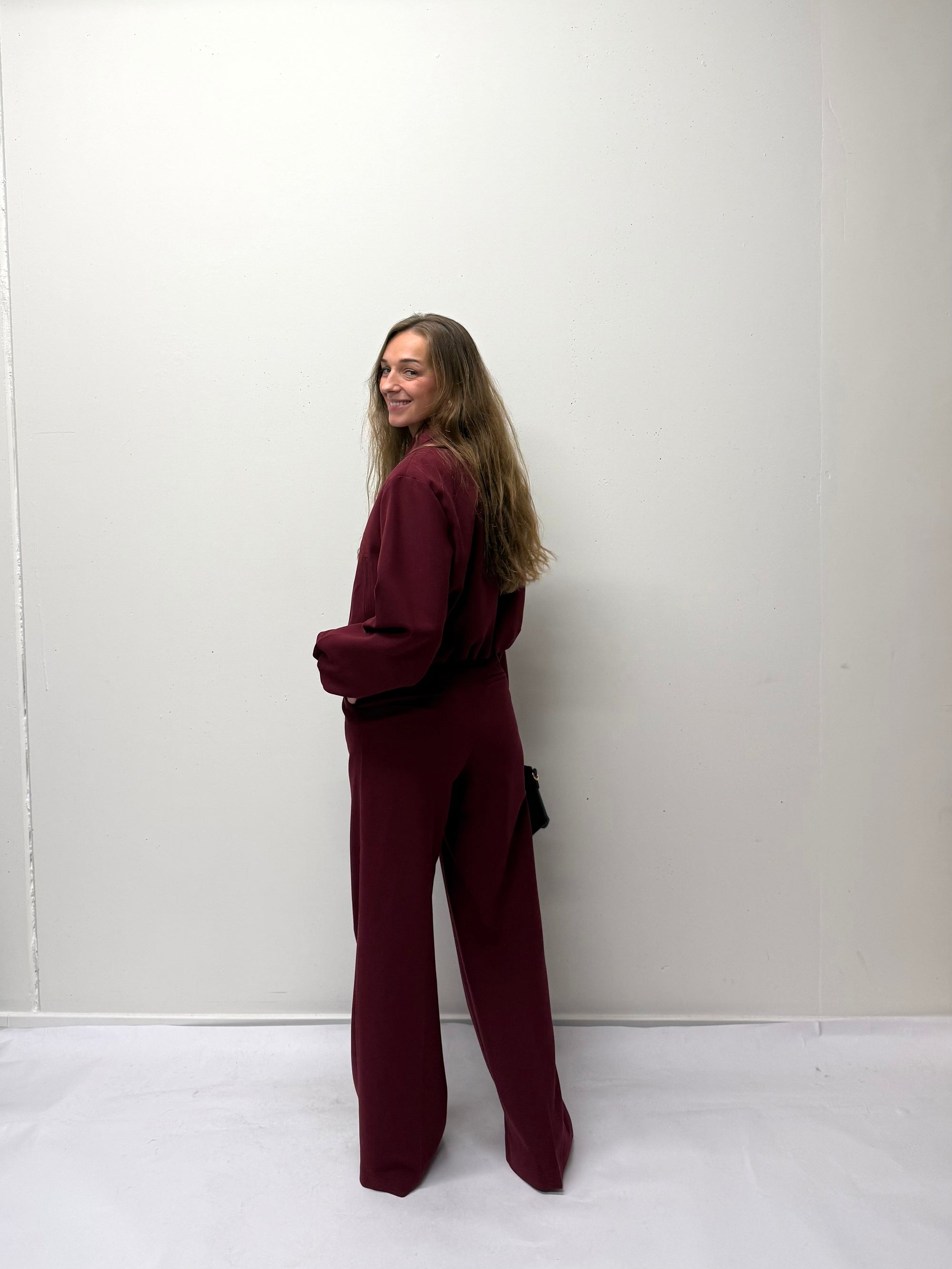 Mona Pants Bordeaux