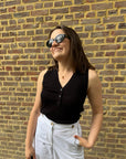 JDY Nanna top Black