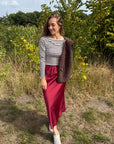Ichi Cella knit brown