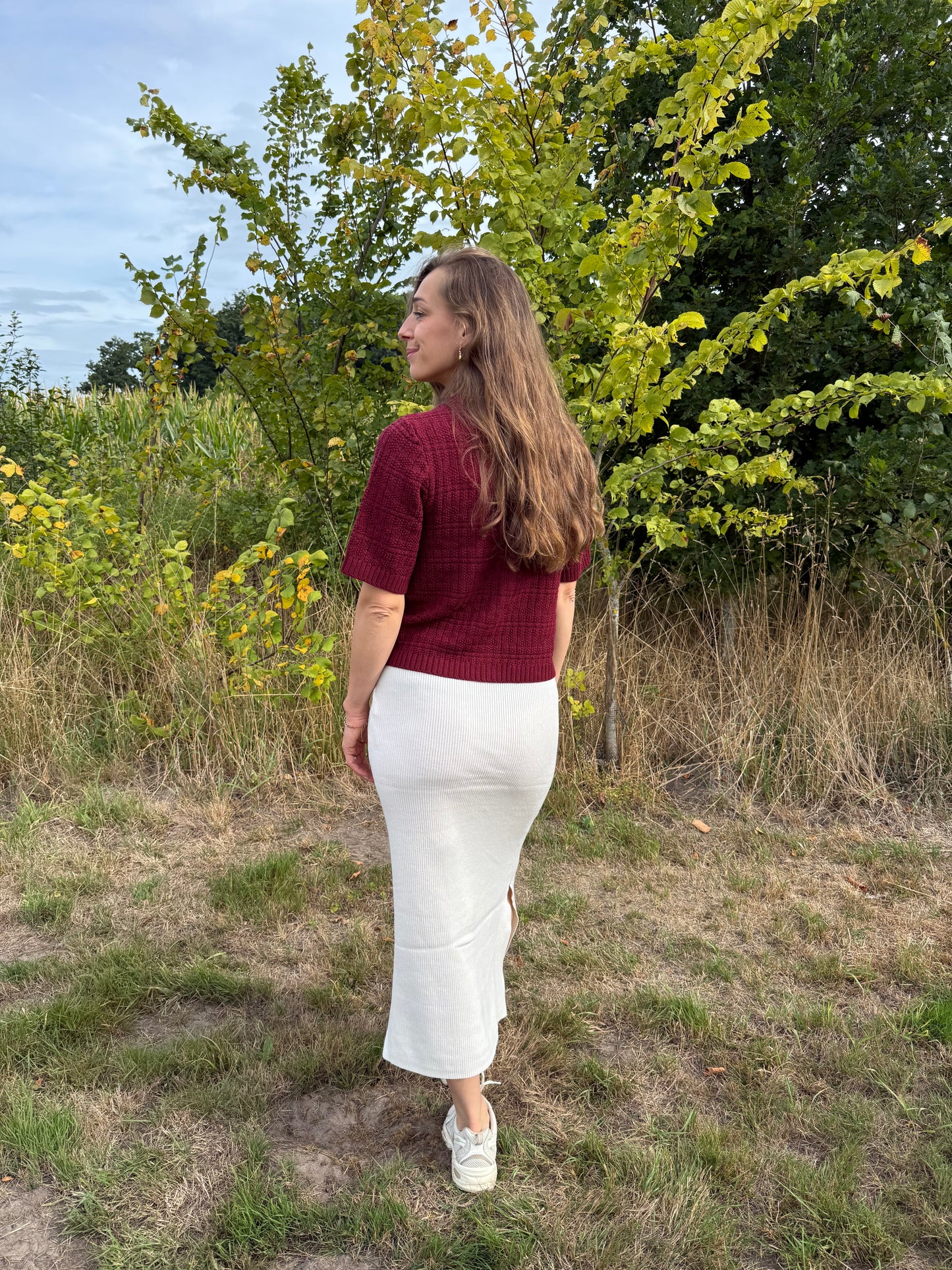 JDY Tikka Cardigan Bordeaux