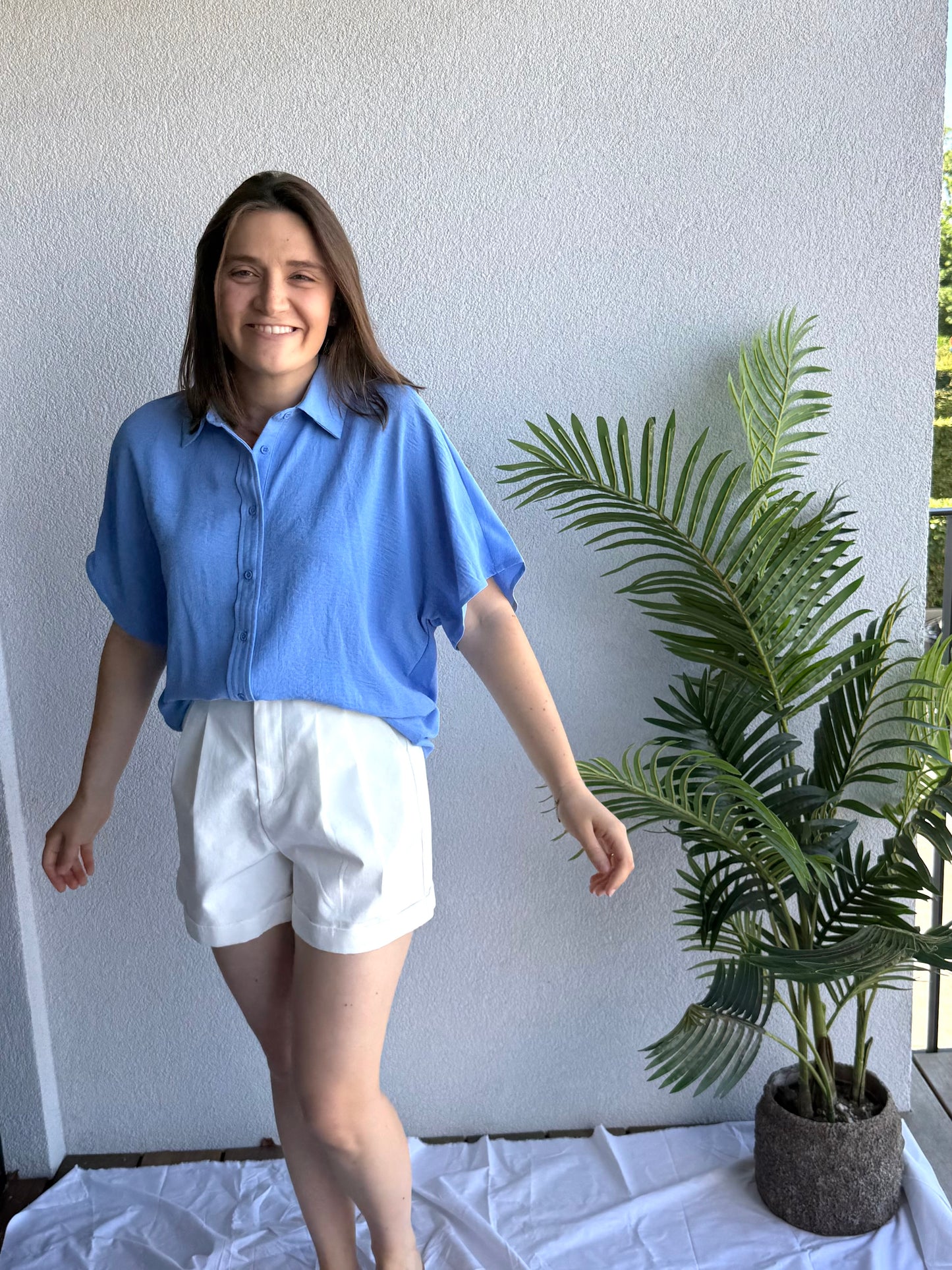 Suze Blouse Blue TU