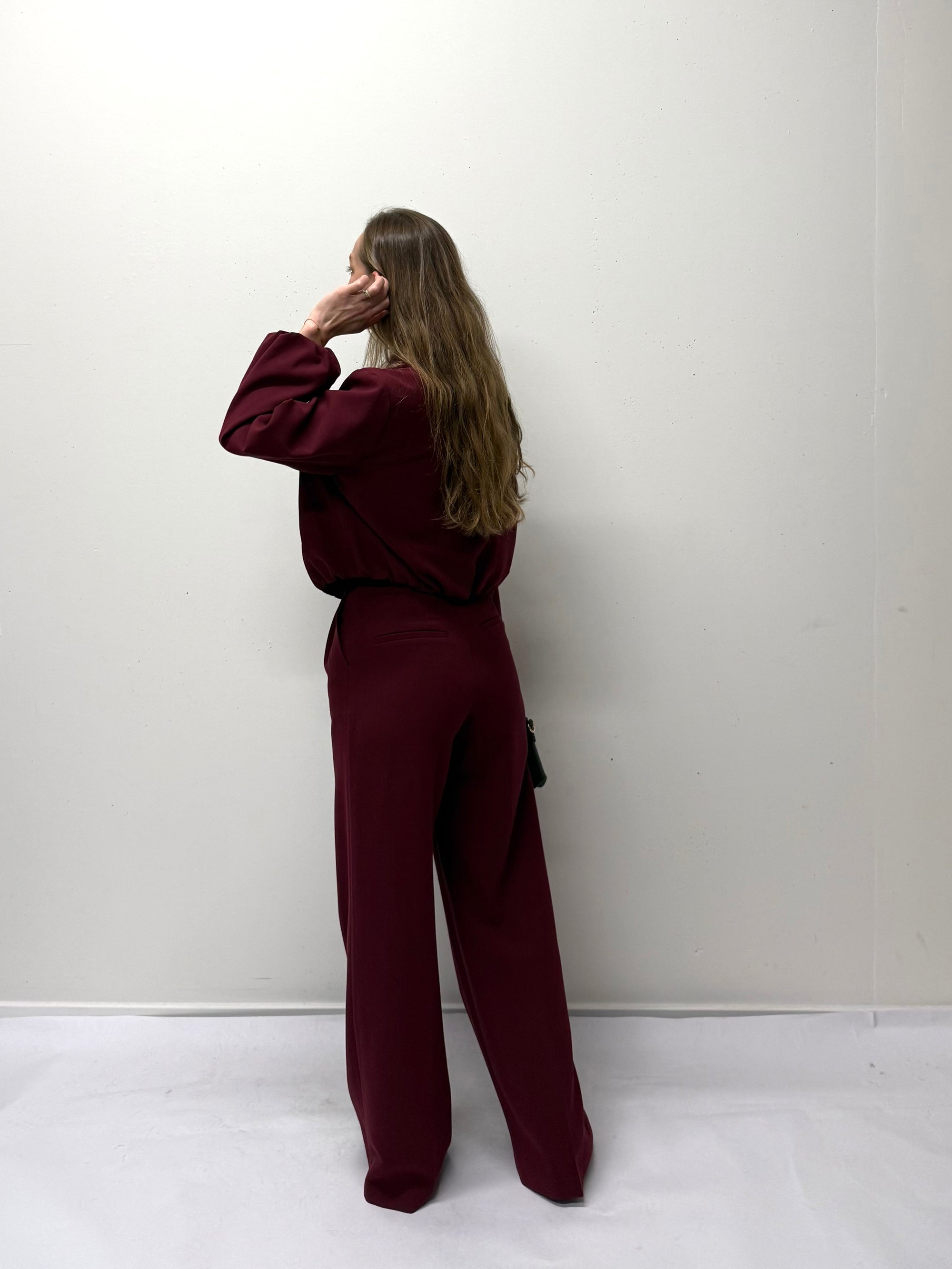 Mona Pants Bordeaux