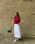 JDY Mara top bordeaux