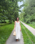 JDY Estelle dress beige