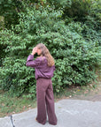 JDY Nia jacket aubergine